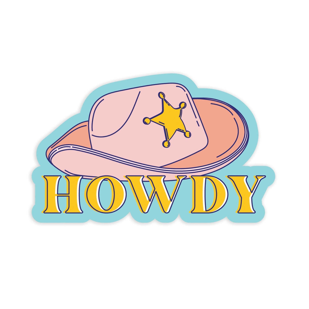 Howdy Sticker