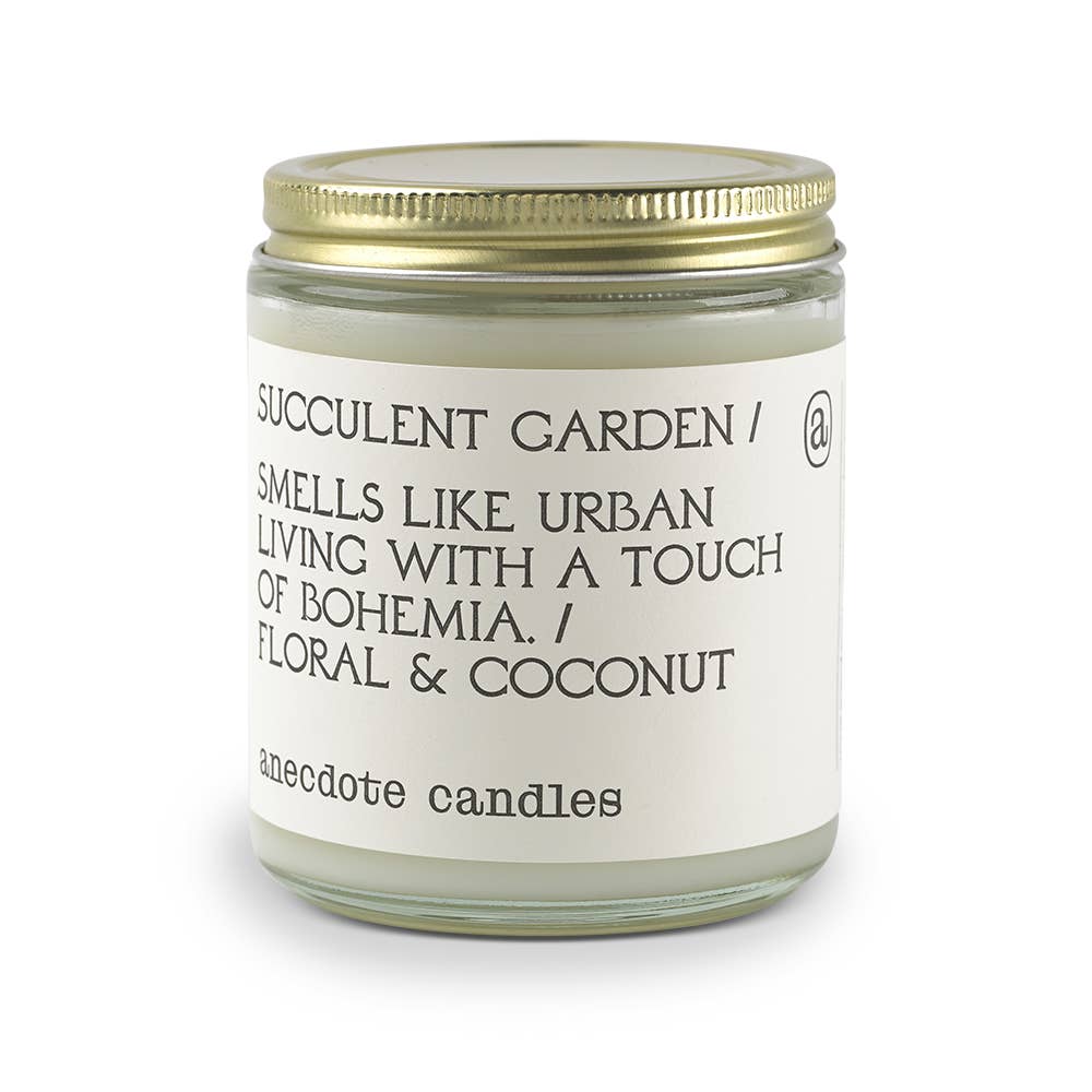Succulent Garden Candle
