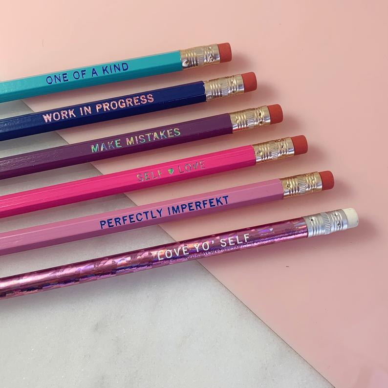 Self Love Pencil Set