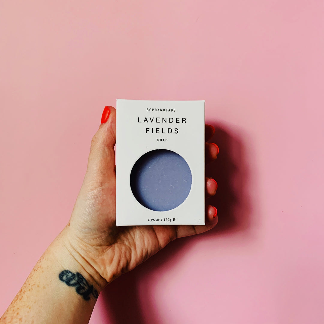 Lavender Fields Vegan Soap