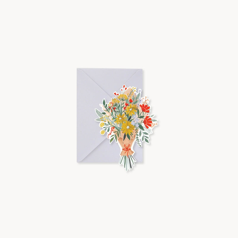 Wildflower Pop-Up Card