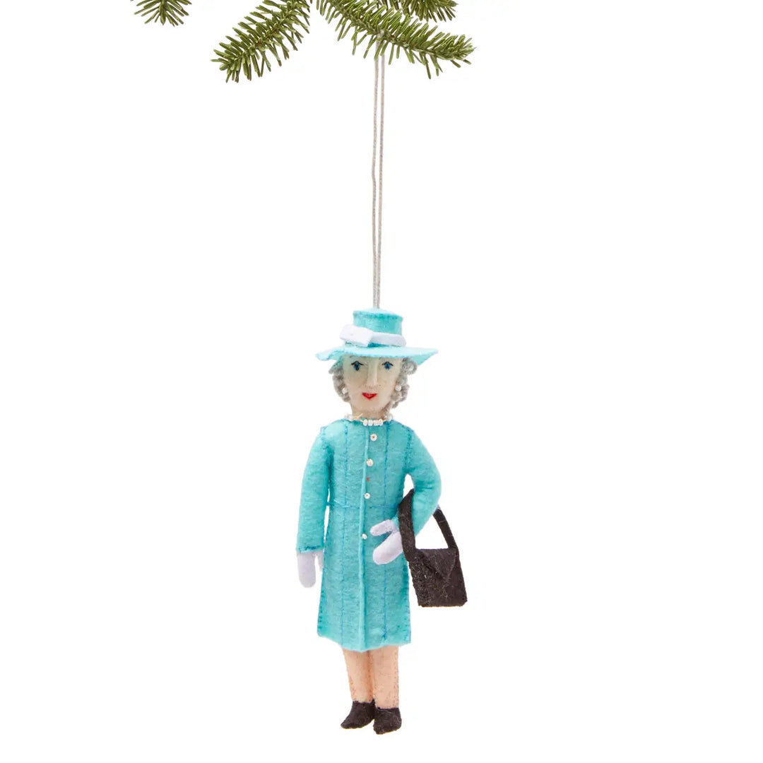Queen of England Ornament