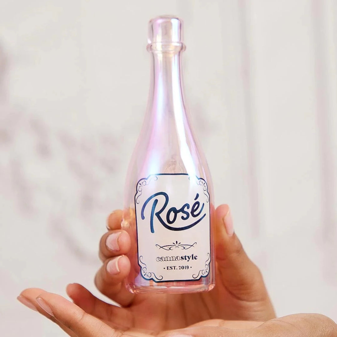 Rose Wine Bottle Pipe