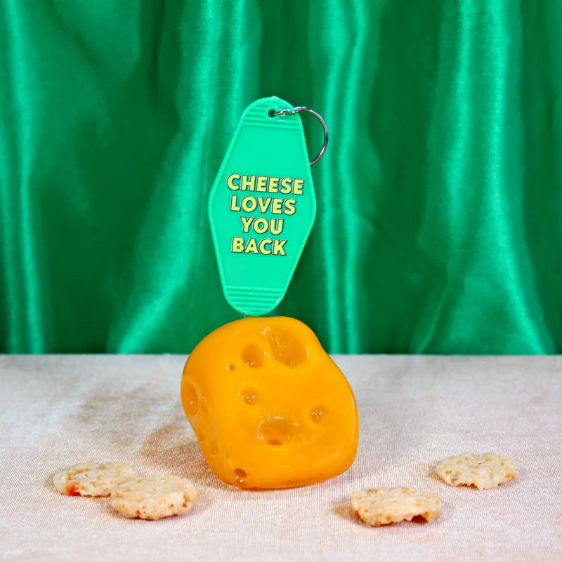 I love cheese Keychain