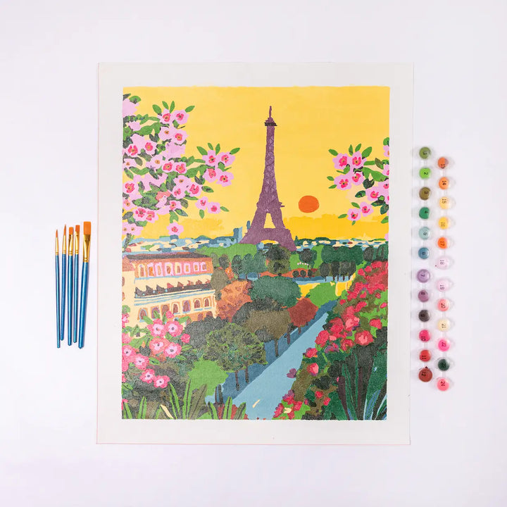 Paris By Hebe Studio Paint By Numbers Deluxe