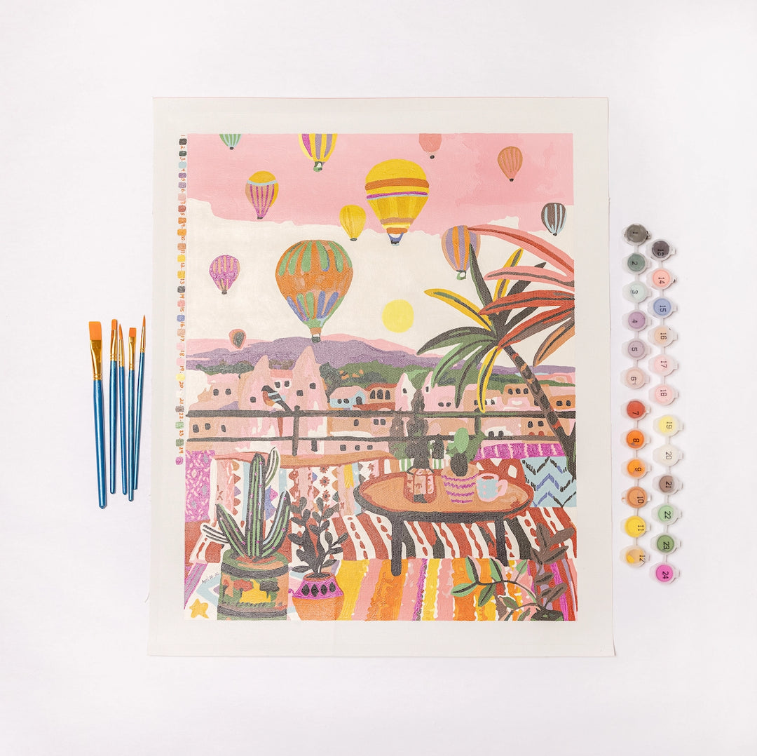 Cappadocia Hot Air Balloons By Hebe Studio Paint By Numbers