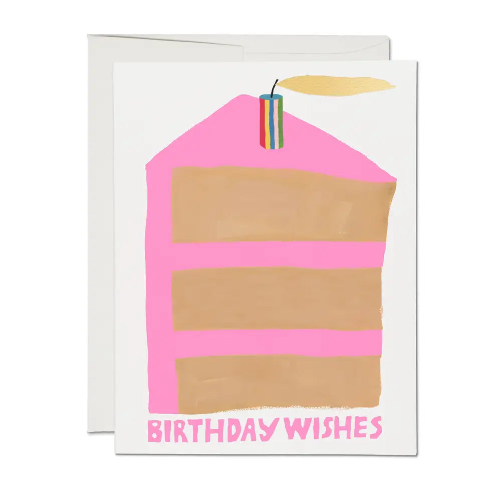 Piece of Cake Birthday Greeting Card