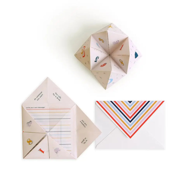 Cootie Catcher Pop-Up Card