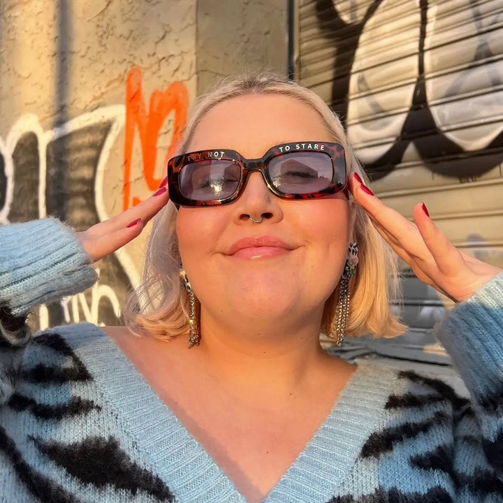 Try Not to Stare INDY Sunglasses