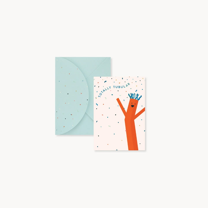 Totally Tubular Party Pop-Up Card