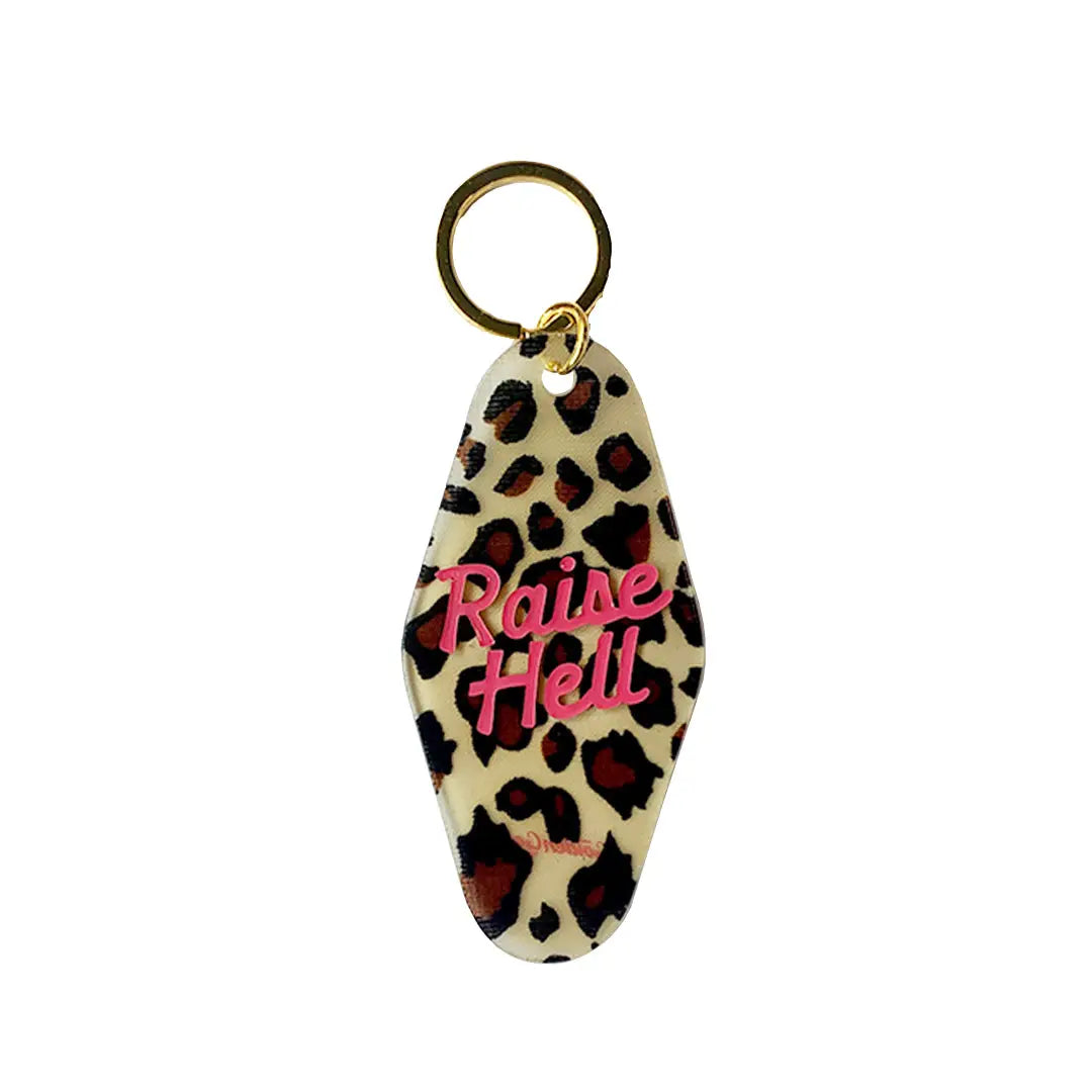 Raise Hell Motel Keychain