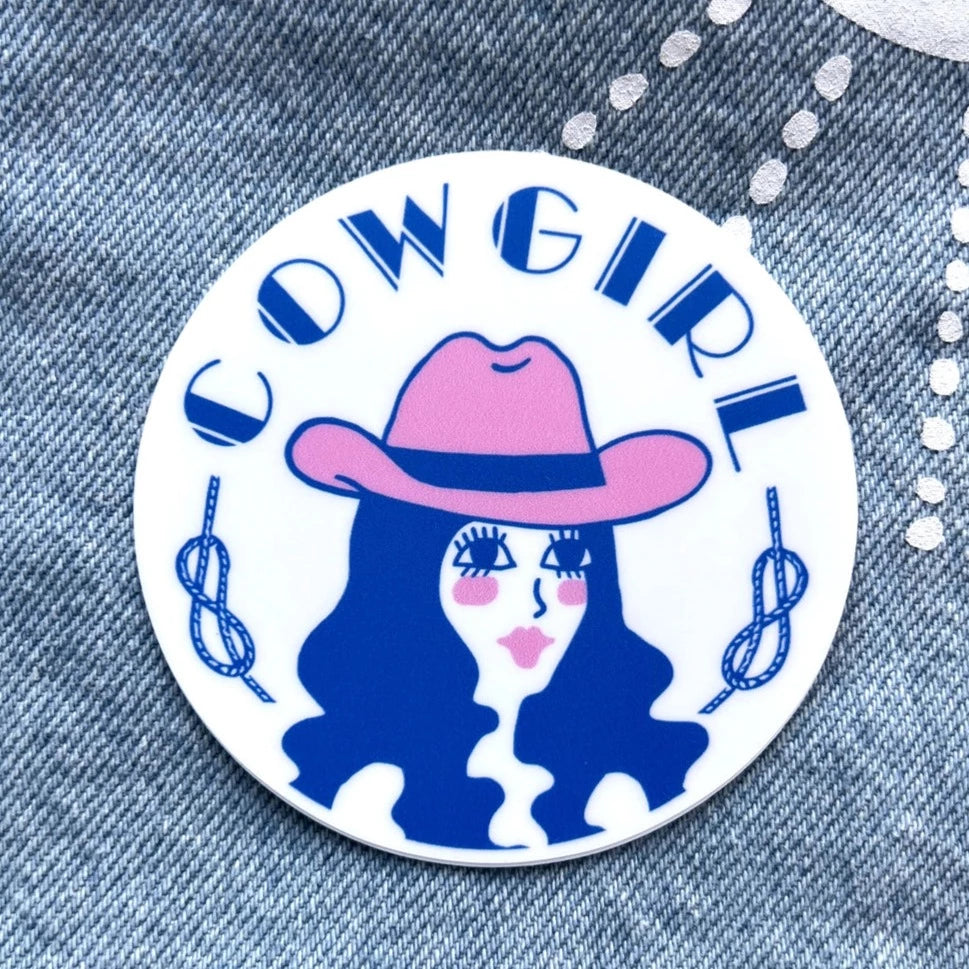 Cowboy Dollie Sticker