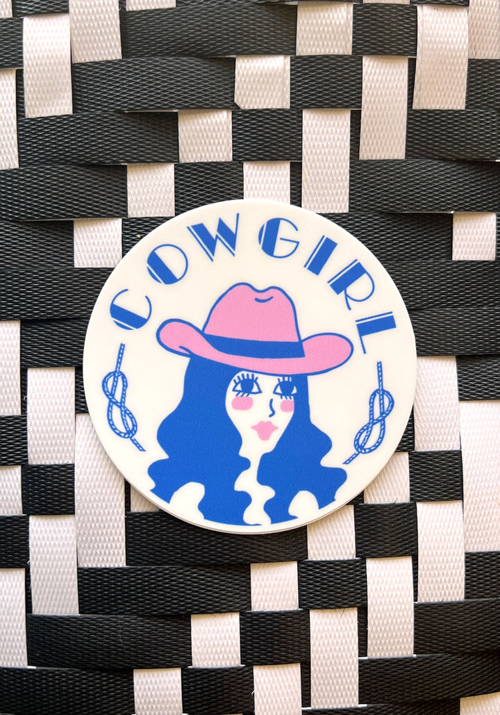 Cowboy Dollie Sticker