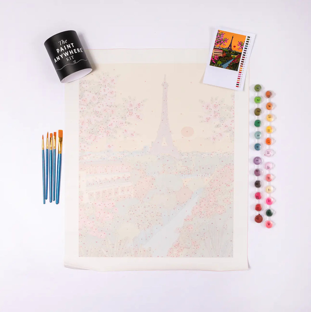 Paris By Hebe Studio Paint By Numbers Deluxe