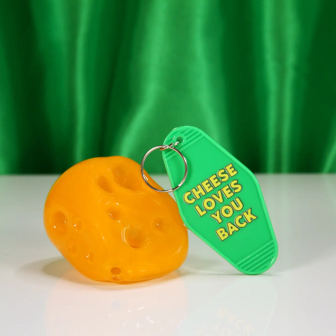 I love cheese Keychain