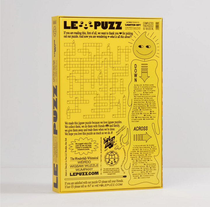 Le Puzz Lighten Up Puzzle