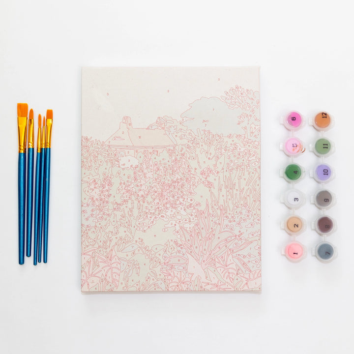 Lush Garden By Sarah Gesek Paint By Numbers Framed Mini