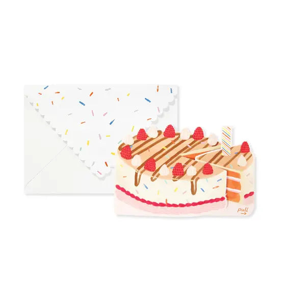 Birthday Cake Pop-Up Card