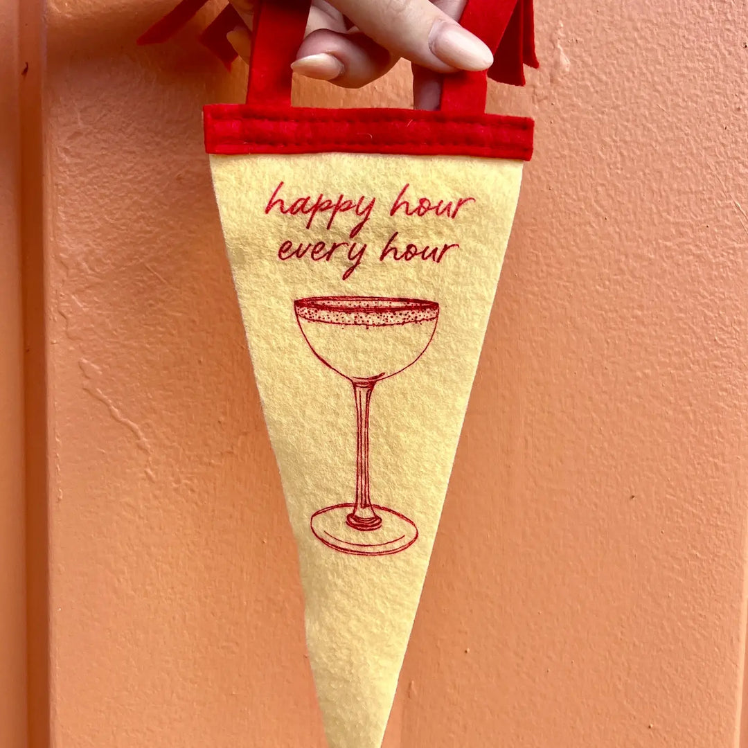 Happy Hour Pennant