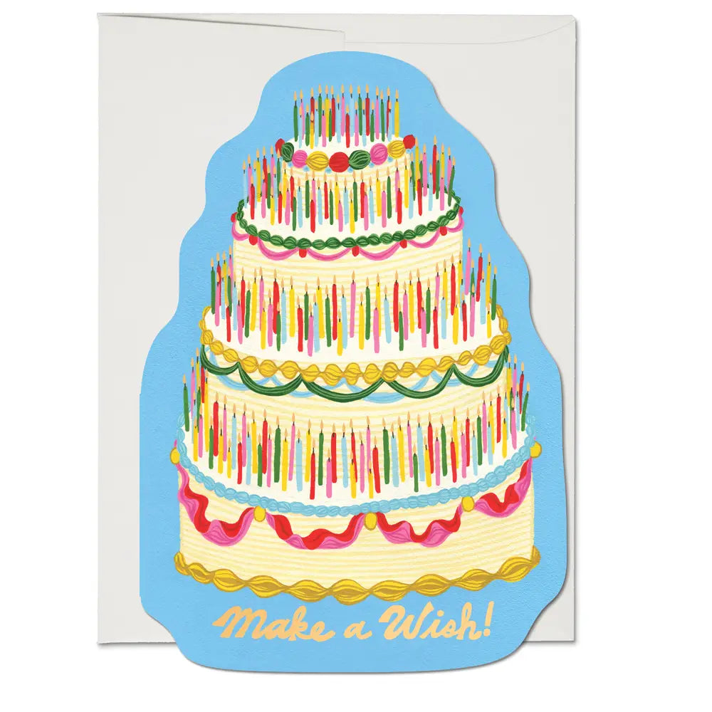 Make A Wish Birthday Greeting Card