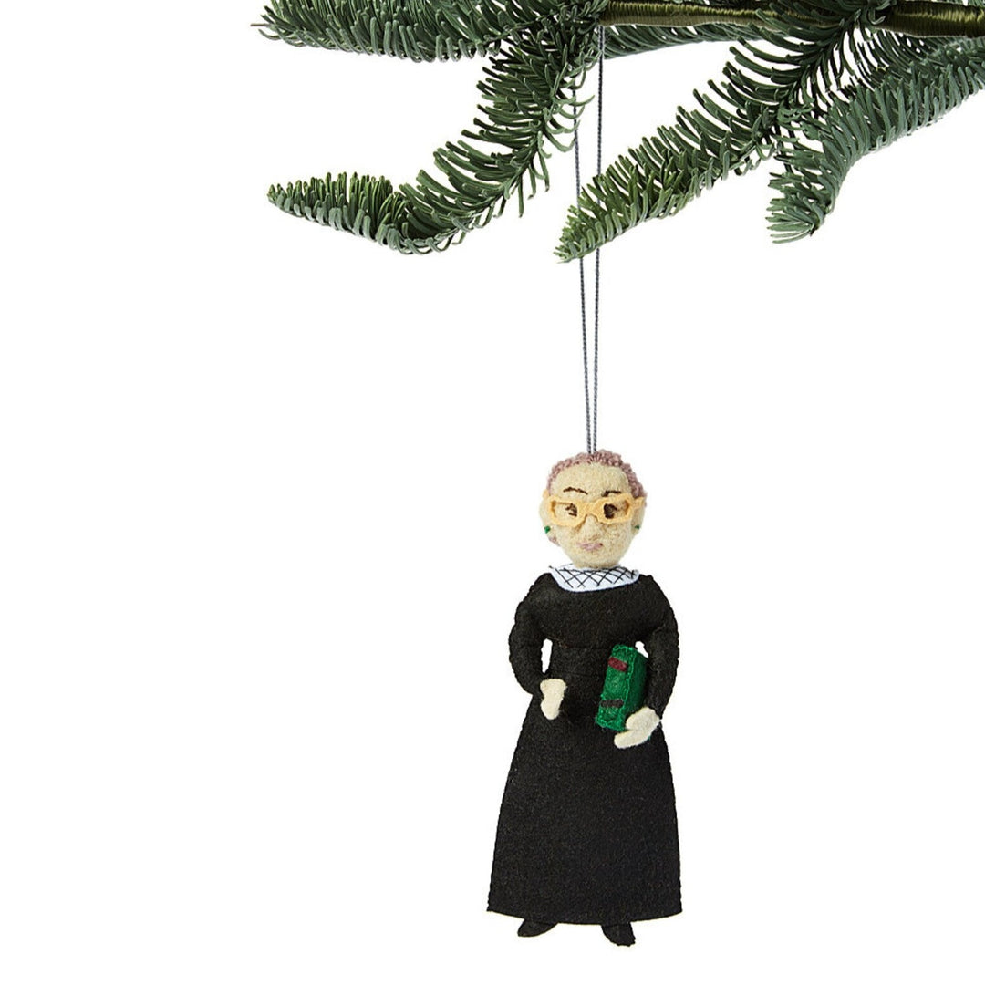 Ruth Bader Ginsberg RBG Ornament