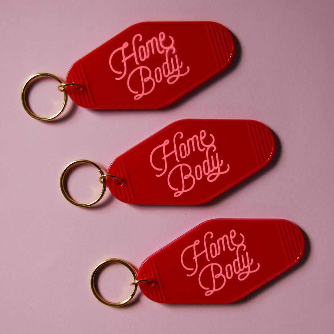 Homebody Motel Keychain