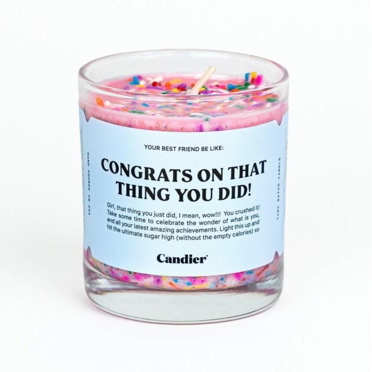 Congrats Candle