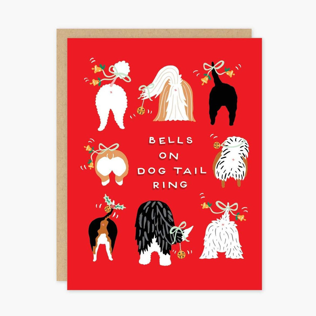 Dog Tails Holiday Card