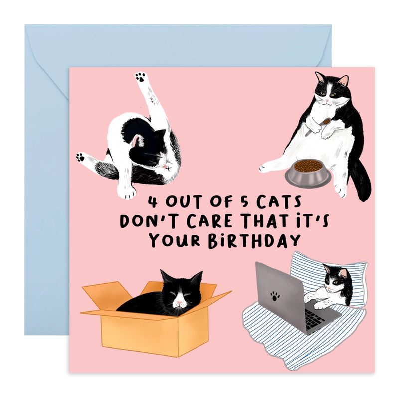 Cats Birthday Card
