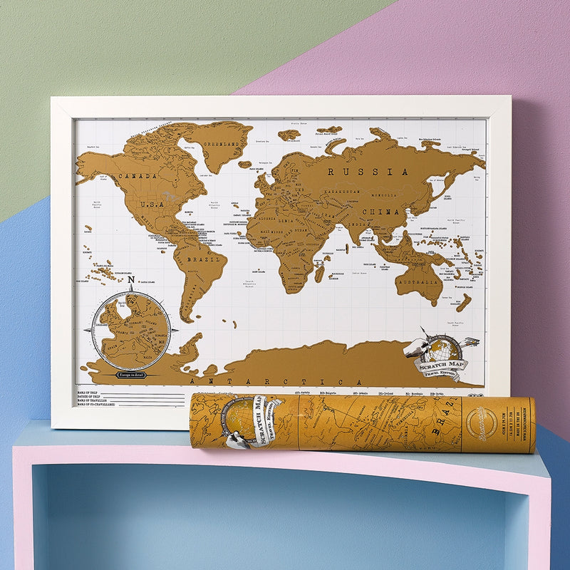 Scratch Off World Map