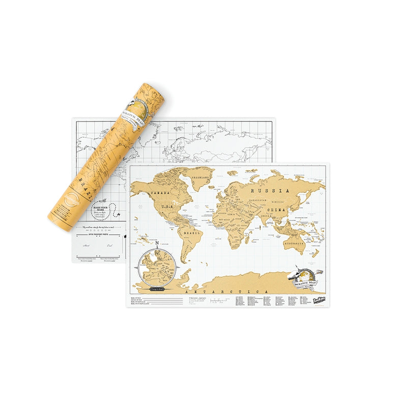 Scratch Off World Map