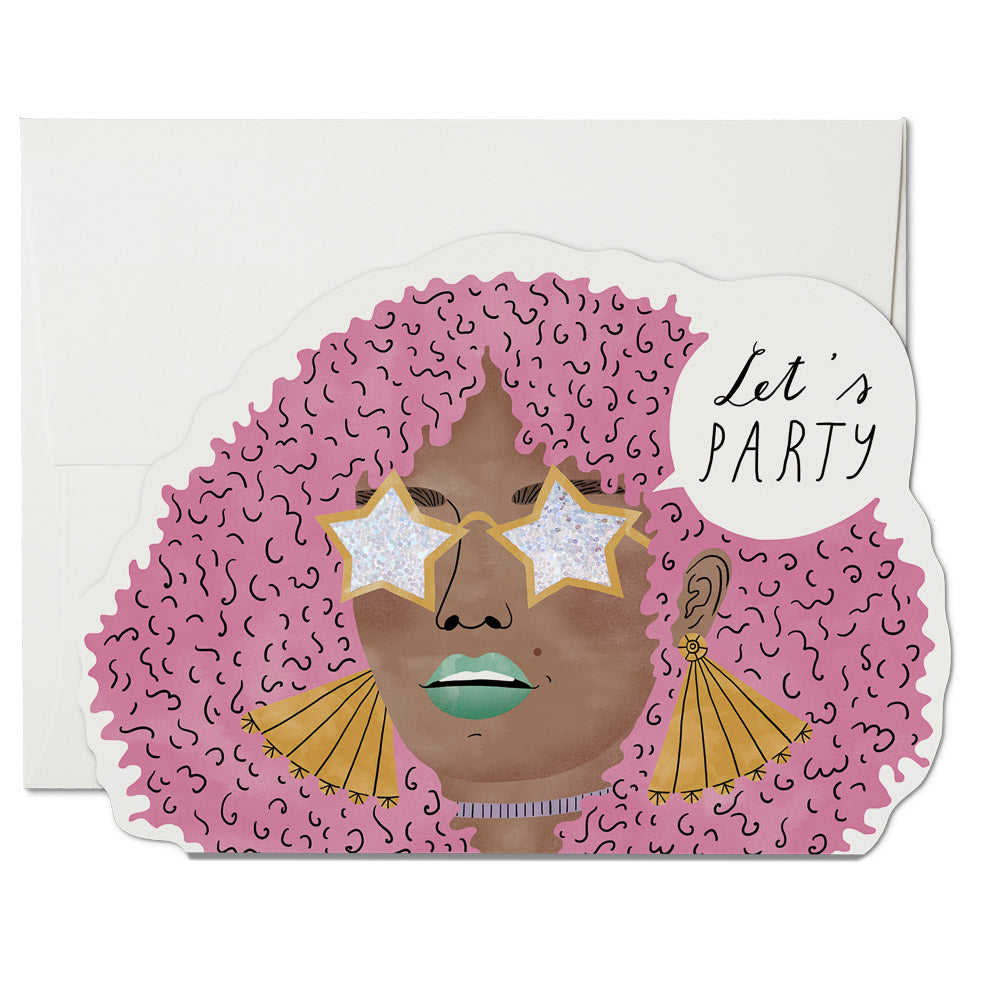 Disco Glam Celebrate card