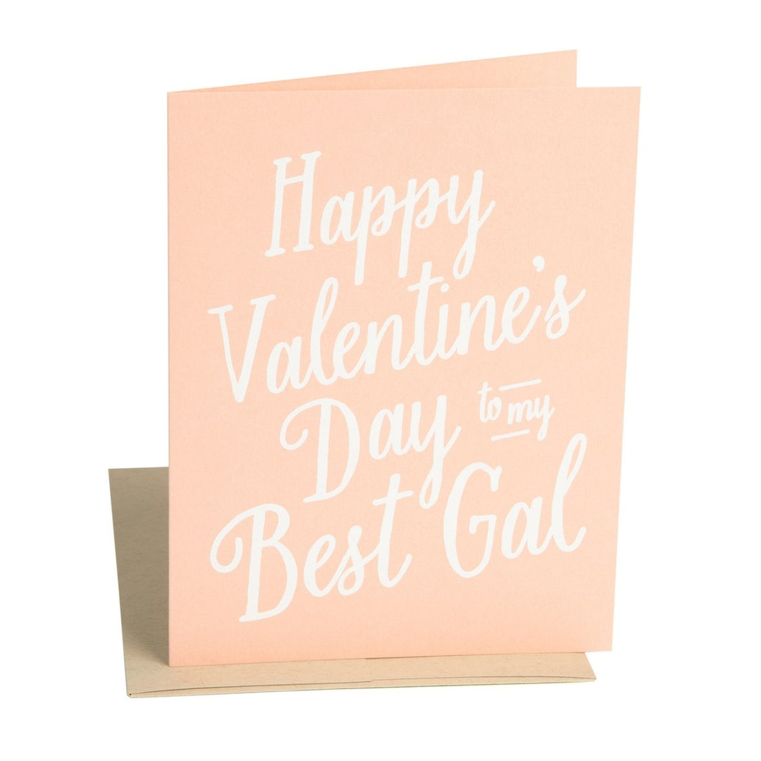 Best Gal Valentines Day Card