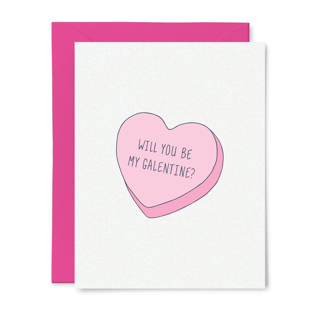Galentine Valentines Day Card