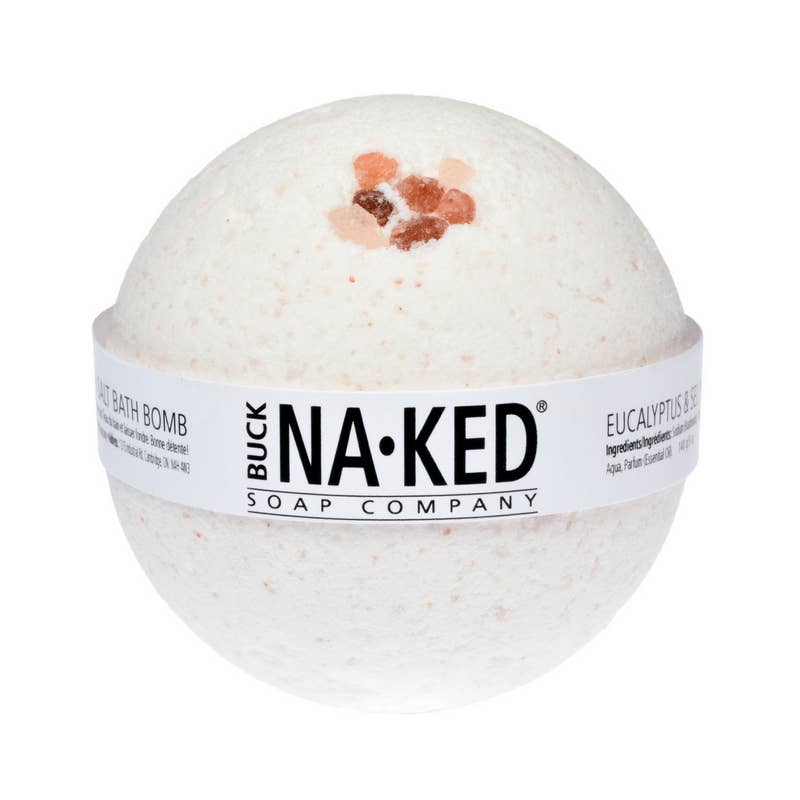 Eucalyptus & Himalayan Salt Bath Bomb