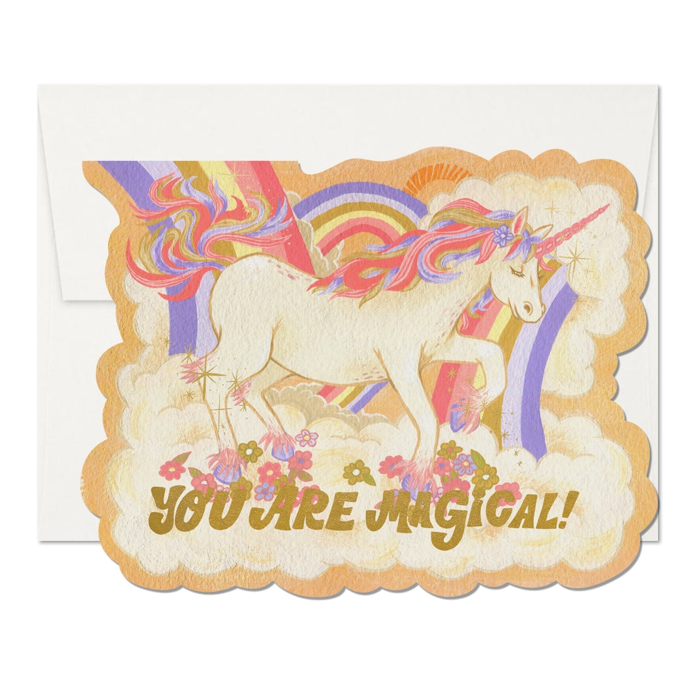 You are magical unicorn card