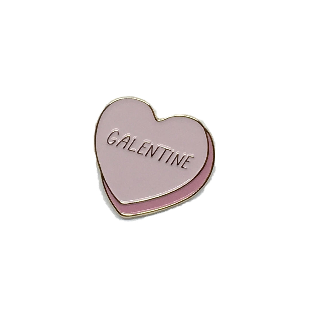 Galentine Valentines Enamel Pin