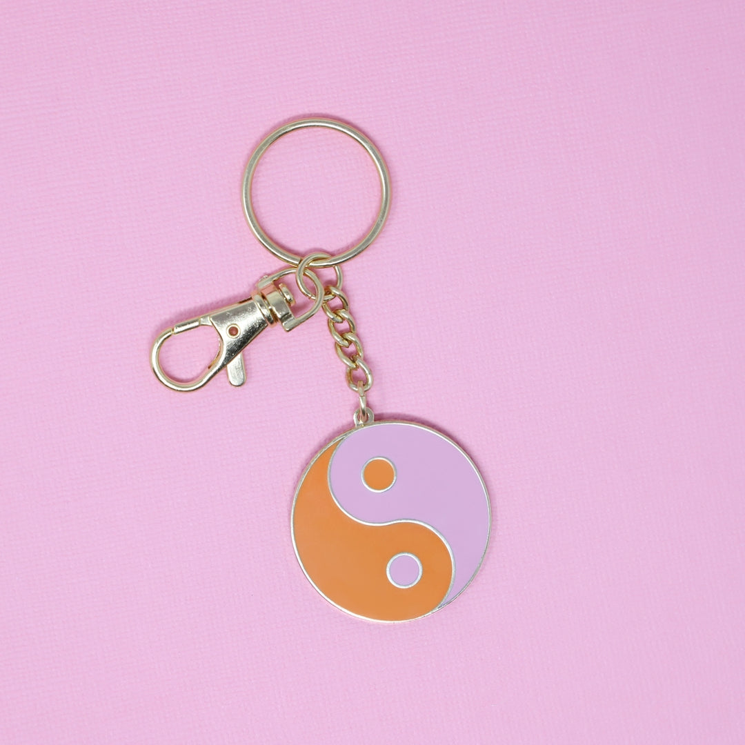 Yin Yang Keychain