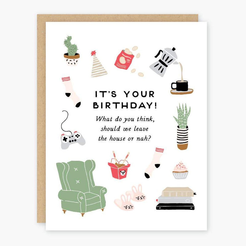 Happy Birthday Homebody Card