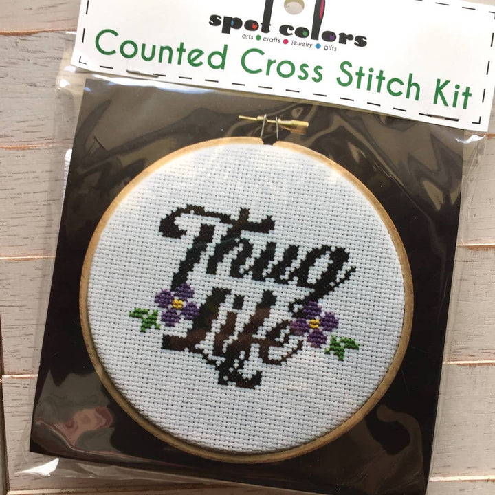 Thug Life Cross Stitch Kit