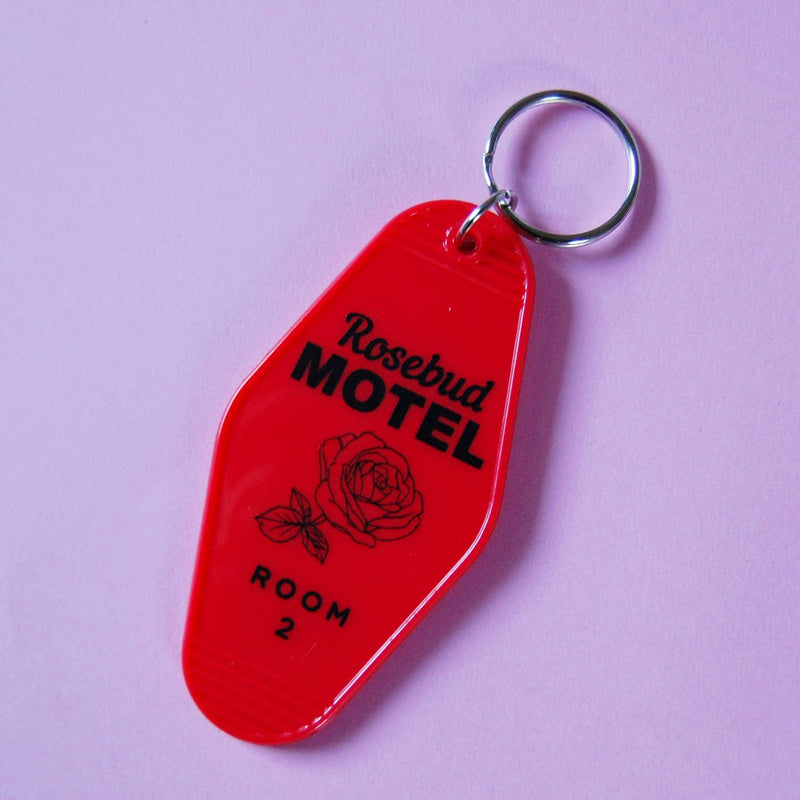 Rosebud Motel Schitts Creek Keychain