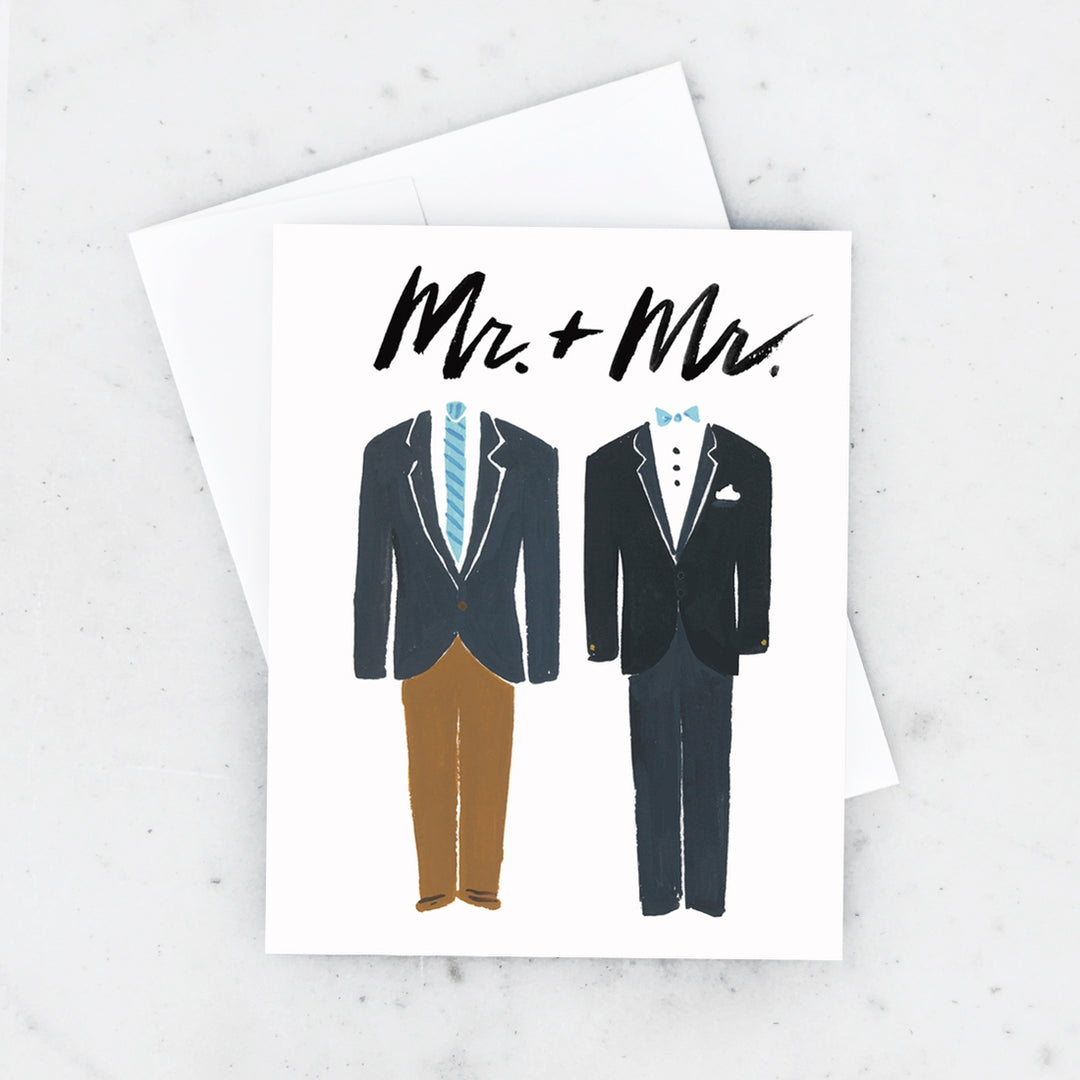 Groom and Groom Wedding Card