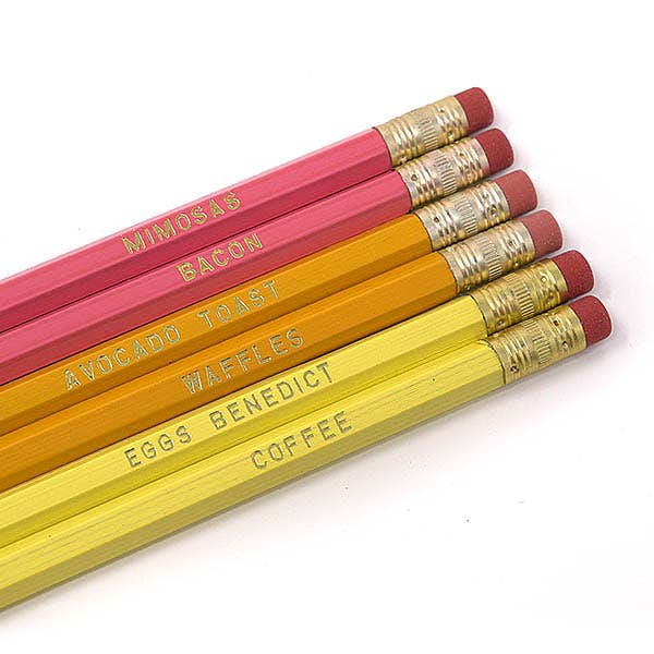 Brunch Pencil Set