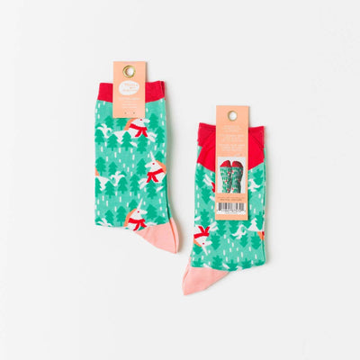 Holiday Unicorn Crew Women's Socks