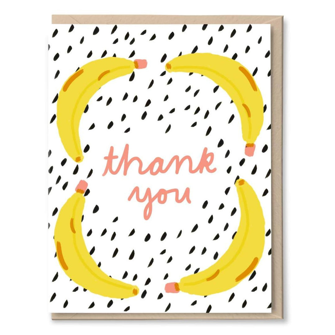 Banana Thank You Card