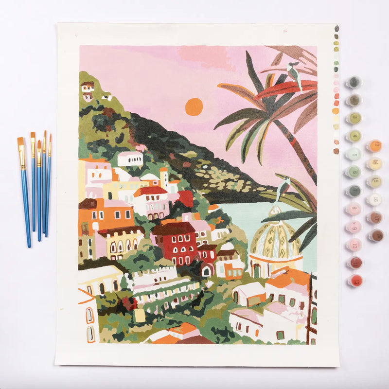 Amalfi Sunset by Hebe Studio Paint by Numbers