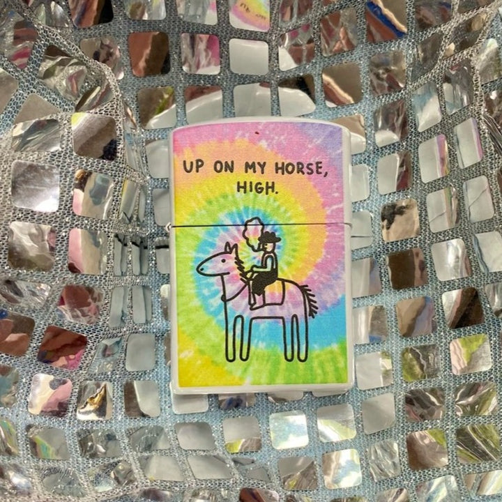 High Horse Tye Dye Lighter