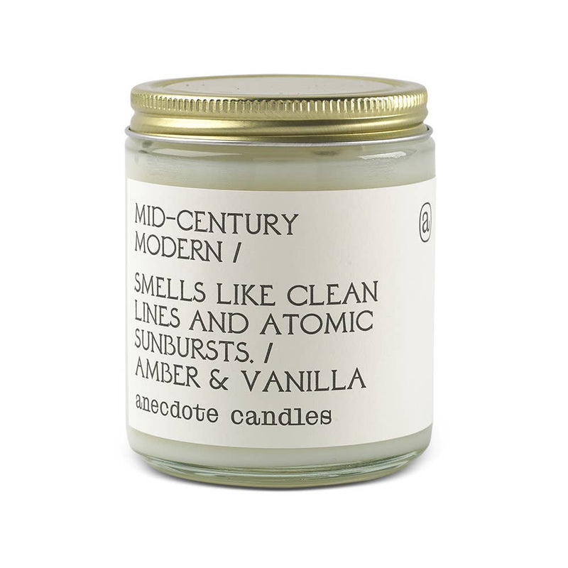 Mid Century Modern Candle