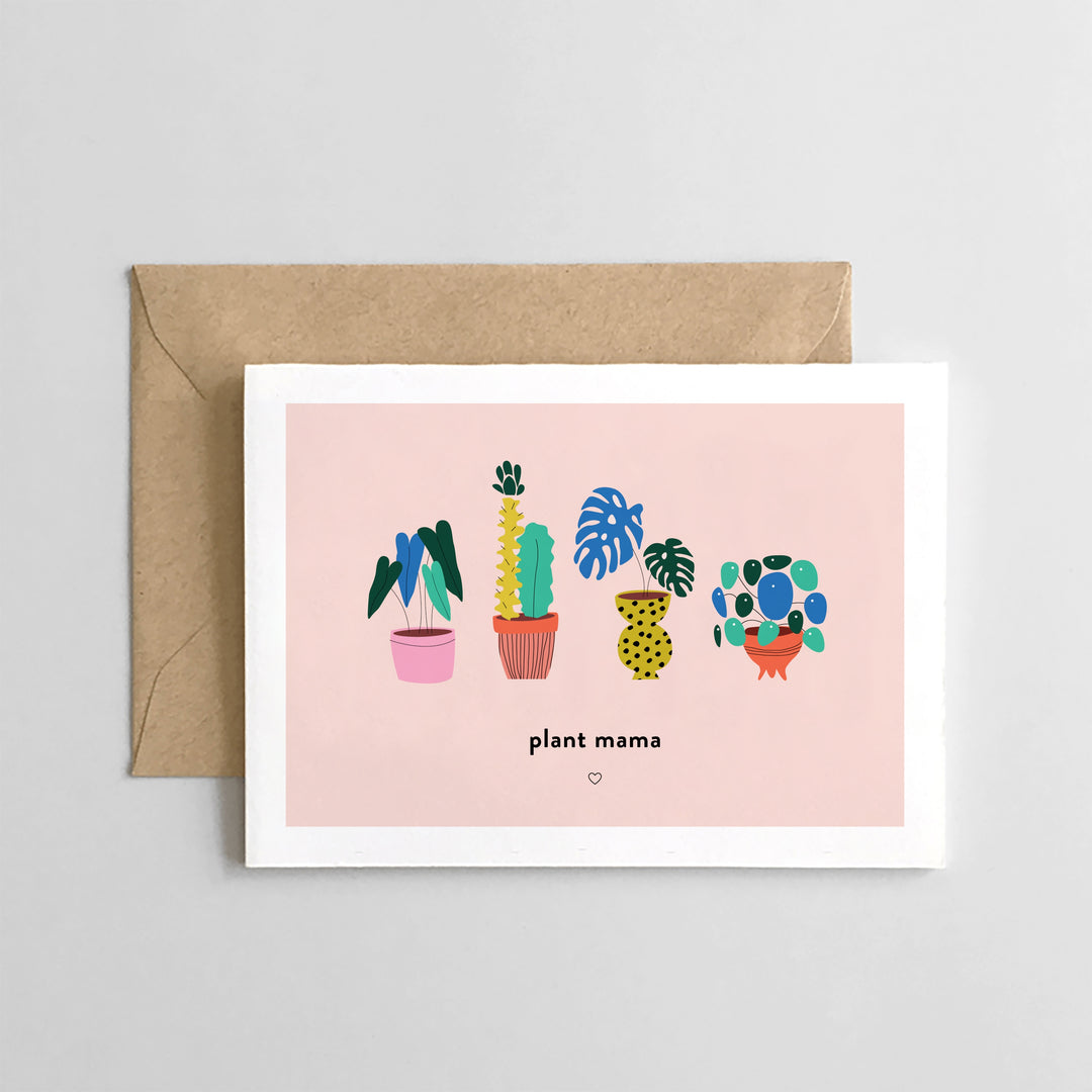 Plant Mama - Mother's Day Card