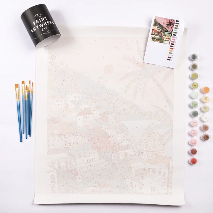 Amalfi Sunset by Hebe Studio Paint by Numbers